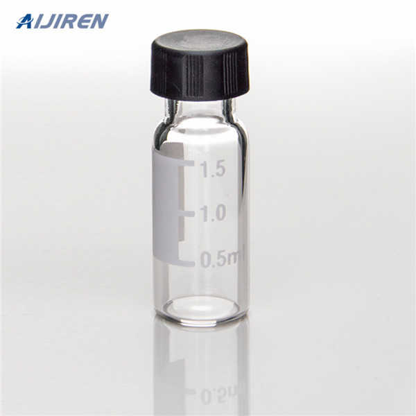 PTFE/Silicone septa clear crimp neck vial online